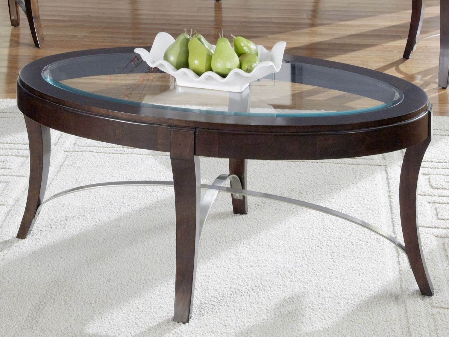 Avalon Oval Cocktail Table