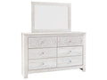 Paxberry White Wash Dresser by Ashley