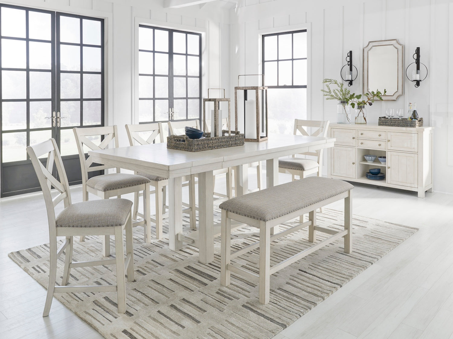 Robbinsdale 5 PC Counter Height Dining Set by Ashley