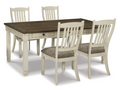 Signature Design by Ashley Bolanburg 5pc Dining Set in Two-Tone Brown