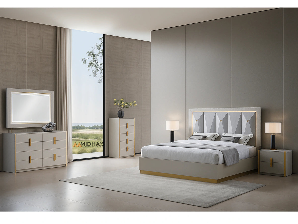 Sydney 6 PC Storage Bedroom Set