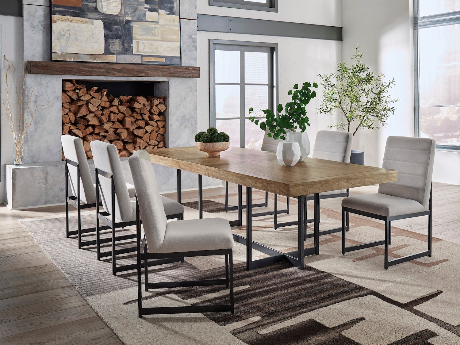 Tomtyn 7 PC RECT Dining Room Set by Ashley