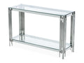 Vega Silver Console Table