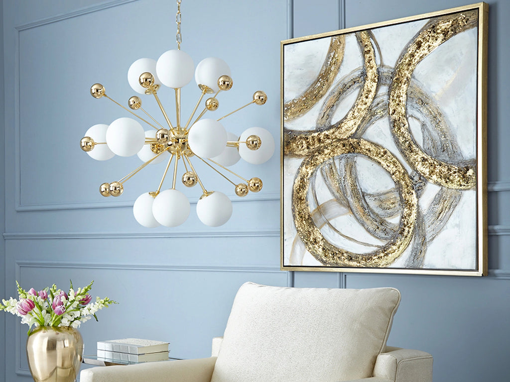 Wall Hanging Gold Art 6655B