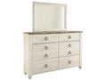 Willowton Dresser & Mirror