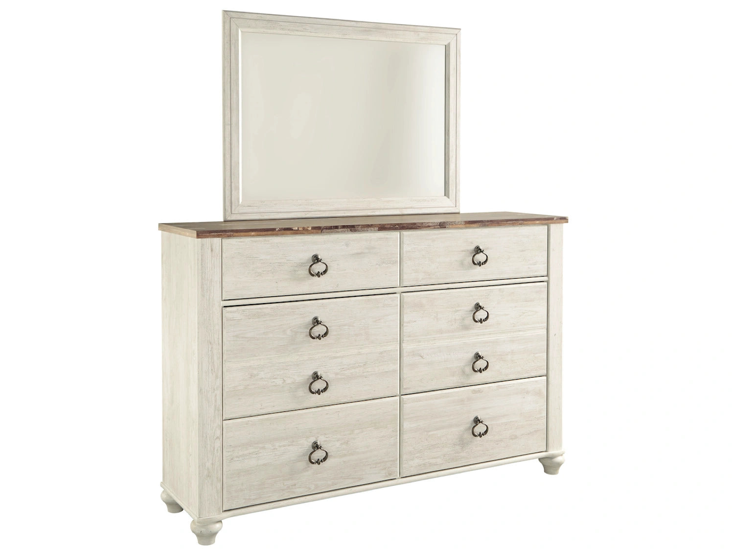 Willowton Dresser & Mirror