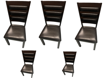 5 PC Dining Chairs (Floor Model) Clearance by Midha's Furniture Serving Brampton, Mississauga, Etobicoke, Toronto, Scraborough, Caledon, Cambridge, Oakville, Markham, Ajax, Pickering, Oshawa, Richmondhill, Kitchener, Hamilton and GTA area