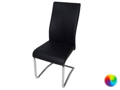 Accord Dining Chair (Black PU) by Midha's Furniture Serving Brampton, Mississauga, Etobicoke, Toronto, Scraborough, Caledon, Cambridge, Oakville, Markham, Ajax, Pickering, Oshawa, Richmondhill, Kitchener, Hamilton and GTA area