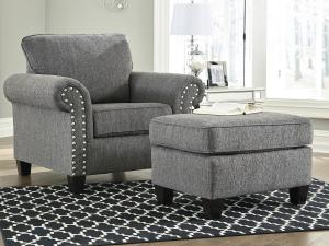 Wide range of Ashley Contemporary Sofa available at a low price. Buy Agleno Sofa Exposed feet with faux wood finish including, 2 decorative pillows up to 40% Off