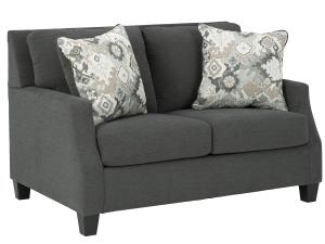 Wide range of Ashley Contemporary Sofa available at a low price. Buy Bayonne Sofa Made of Exposed tapered feet in Charcoal color up to 40% Off.