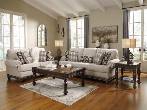A wide range of Ashley Fabric Sofa Set available at a low price. Buy Harleson Sofa including, decorative pillows up to 40% Off