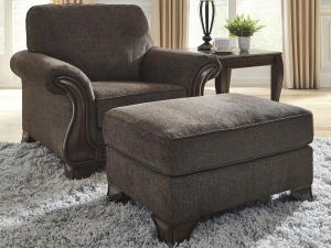 Wide range of Ashley Traditional Sofa available at a low price. Buy Miltonwood Sofa Made of Polyester upholstery in Teak color up to 40% Off.