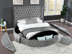 Wide range of Casual Bedroom set available at a low price. Buy Hazel Black Queen Upholstered Bed at up to 40% Off.