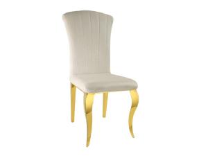 Lincoln Velvet/Gold Dining Chair, Lincoln- CR, Dining Chairs, Lincoln Velvet/Gold Dining Chair from MI-CR