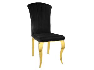 Lincoln Velvet/Gold Dining Chair, Lincoln- CR, Dining Chairs, Lincoln Velvet/Gold Dining Chair from MI-CR