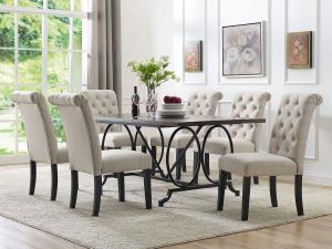 Wide range of Brassex Rubber Wood Construction Dining Set available at a low price. Buy Tinga 7 PC Dining Set Made of Rubber Wood Construction up to 40% Off.