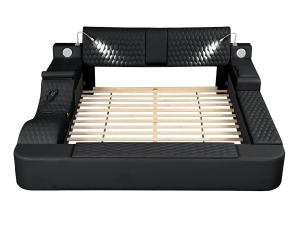 Zoya Smart Multi-Functional Queen Size Bed Only, Zoya, Beds, Zoya Smart Multi-Functional Queen Size Bed Only from MG-Matrix